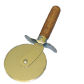 Red Plastic Handle Pizza Cutter 5